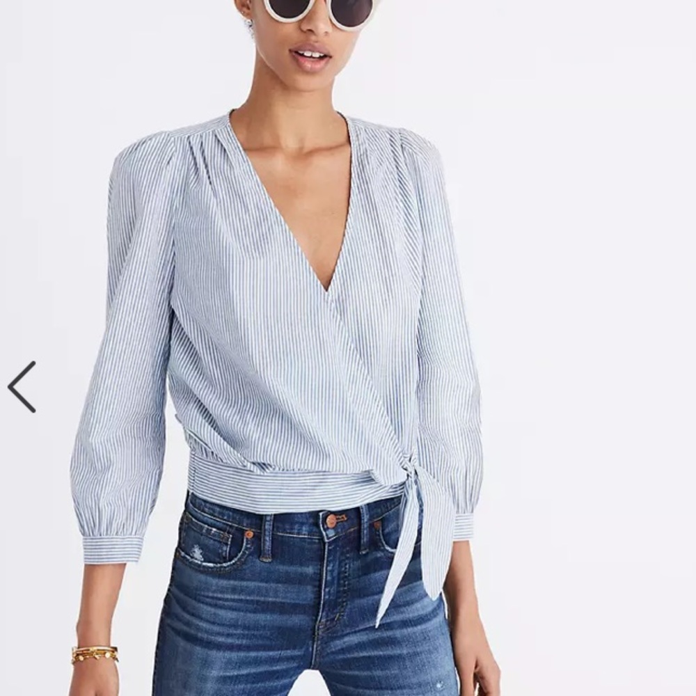 Madewell striped top